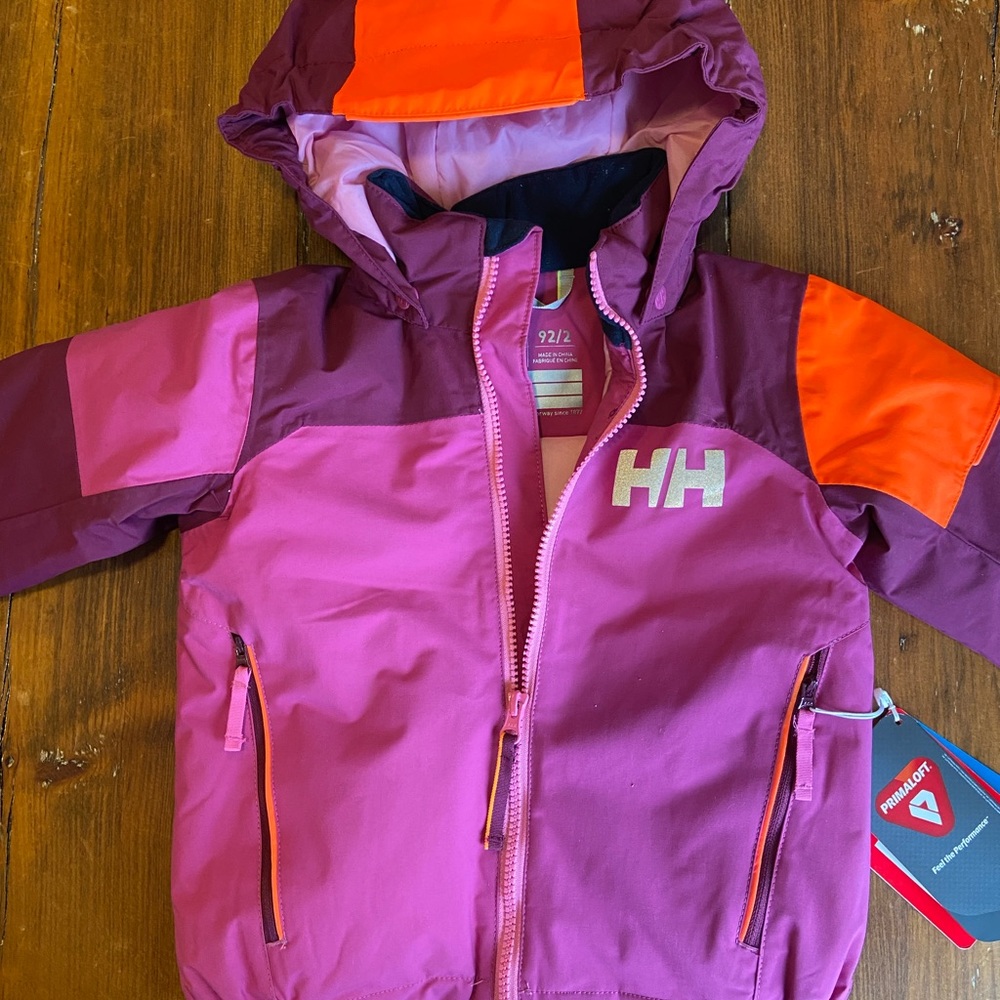 COPY - Helly Hanson kids K Rider 2 performance jacket. Size 92 (2).